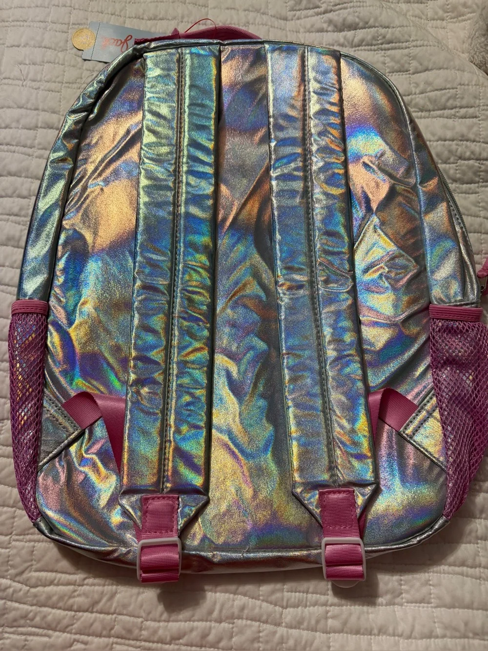 Kids Multicolored Unicorn Backpack Bookbag- 19”- Cat & Jack